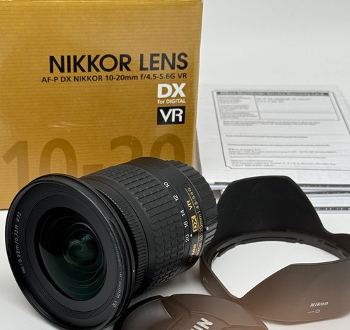 Nikon nikkor 10 20mm - af-p, dx