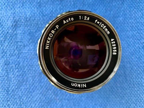 Nikon nikkor 105 2 5 - nikkor-p, mm